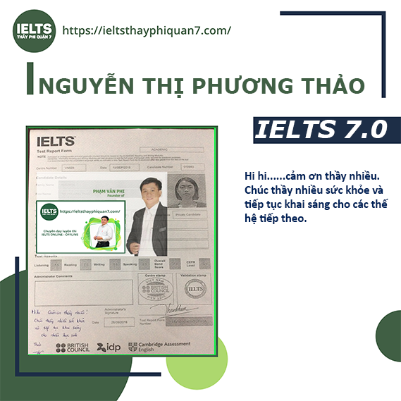 Ảnh thành tích 7.0 điểm